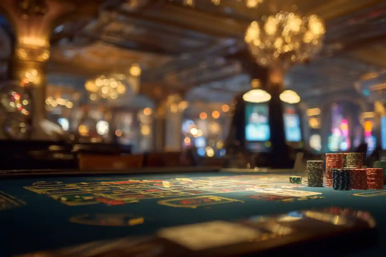 slot machine table